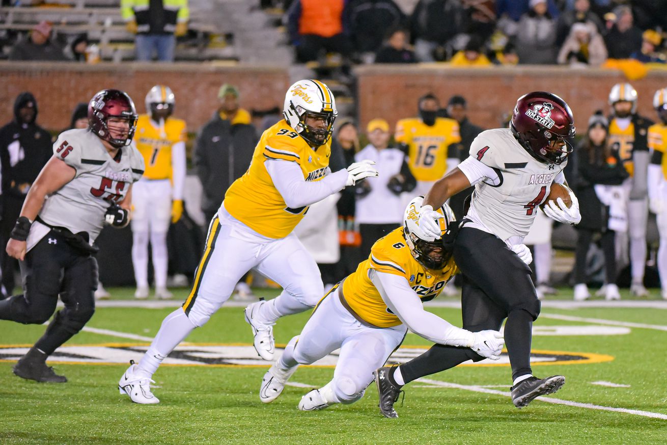 COLLEGE FOOTBALL: NOV. 19 New Mexico St. at Missouri