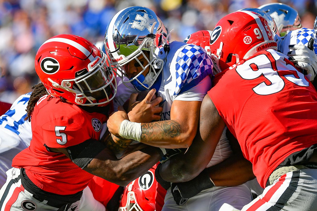 COLLEGE FOOTBALL: OCT 16 Kentucky at Georgia