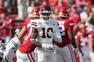 NCAA Football: Mississippi State at Arkansas