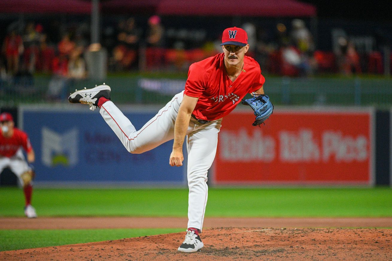 MiLB: JUN 22 Lehigh Valley IronPigs at Worcester Red Sox
