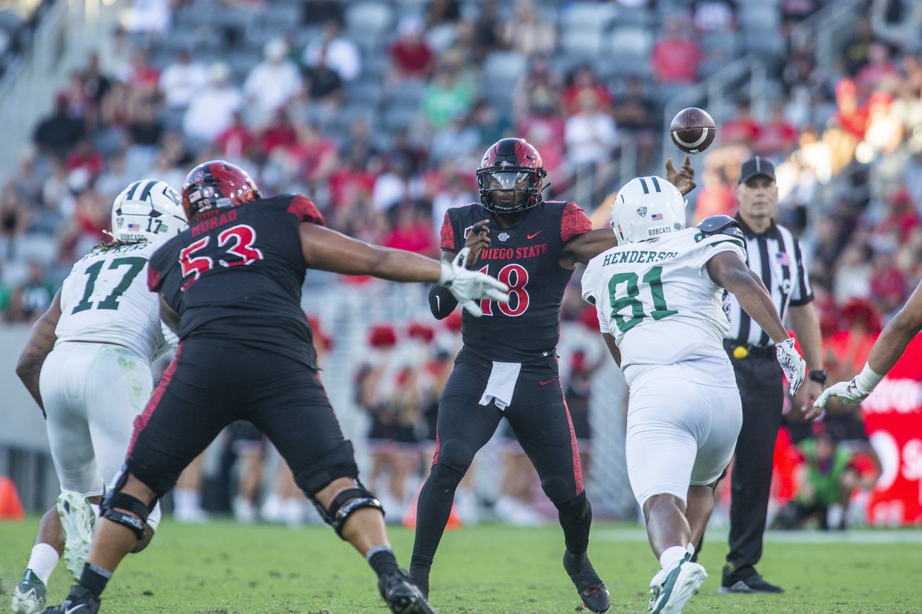 COLLEGE FOOTBALL: AUG 26 Ohio at San Diego State