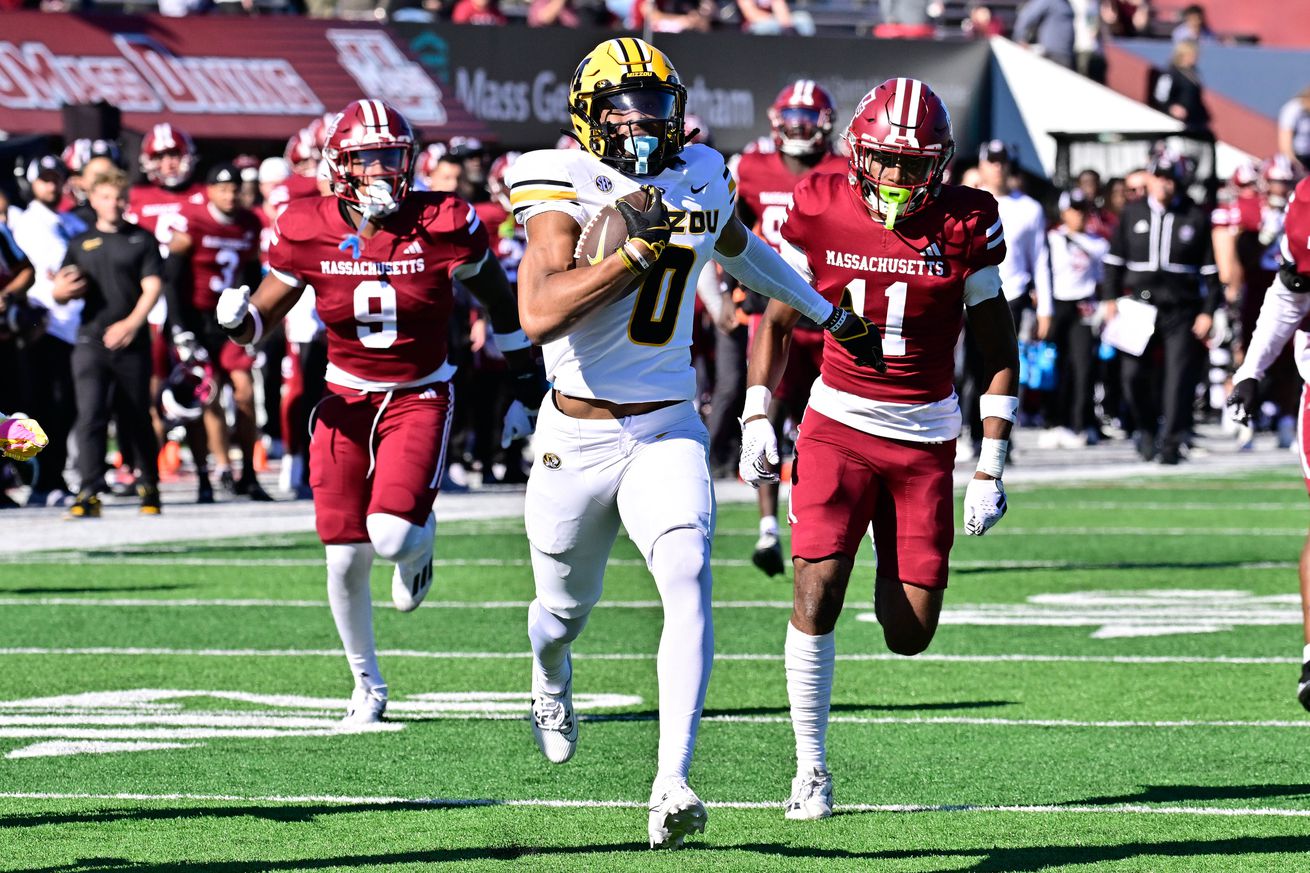 NCAA Football: Missouri at Massachusetts