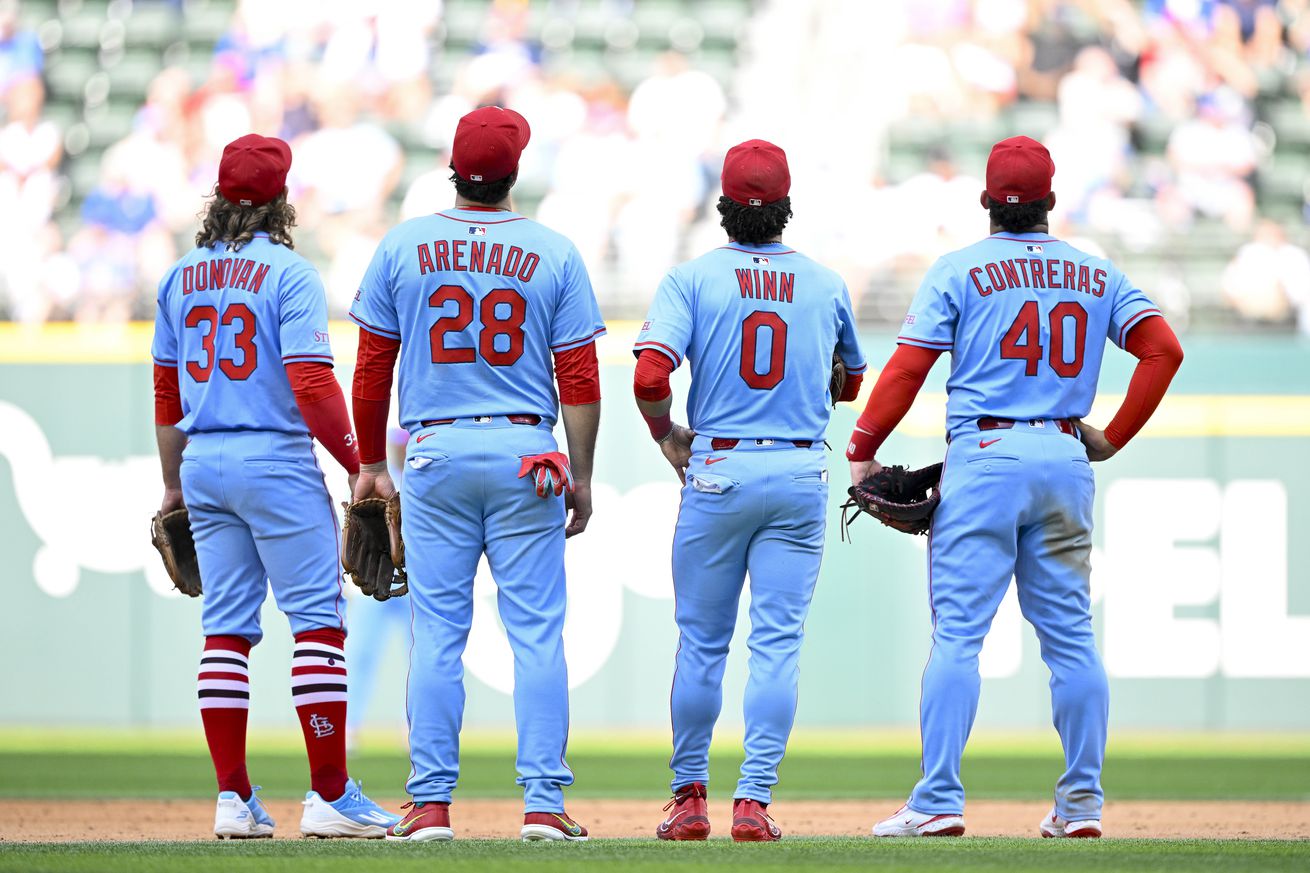 MLB: St. Louis Cardinals at Texas Rangers