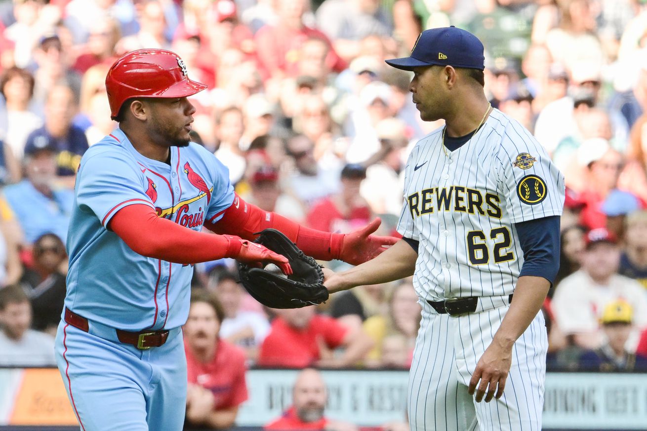 MLB: St. Louis Cardinals at Milwaukee Brewers