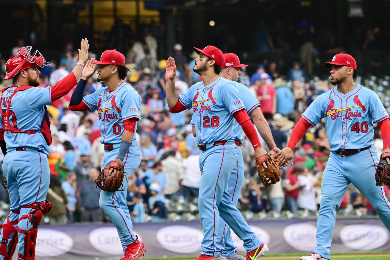 MLB: St. Louis Cardinals at Milwaukee Brewers