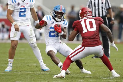 COLLEGE FOOTBALL: NOV 02 Ole Miss at Arkansas