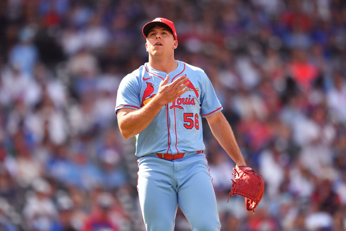 MLB: St. Louis Cardinals at Chicago Cubs